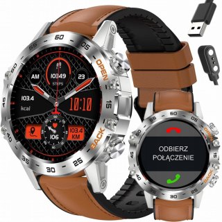 SMARTWATCH MĘSKI GRAVITY GT9-8 - WYKONYWANIE POŁĄCZEŃ, CIŚNIENIOMIERZ (sg021h) Gravity