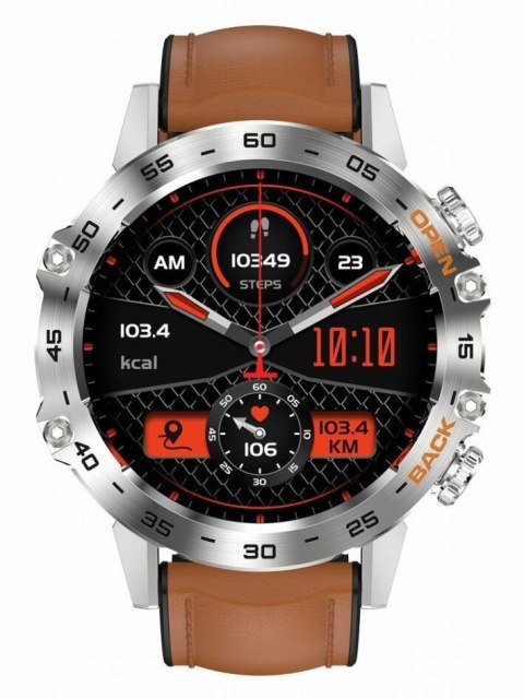 SMARTWATCH MĘSKI GRAVITY GT9-8 - WYKONYWANIE POŁĄCZEŃ, CIŚNIENIOMIERZ (sg021h) Gravity