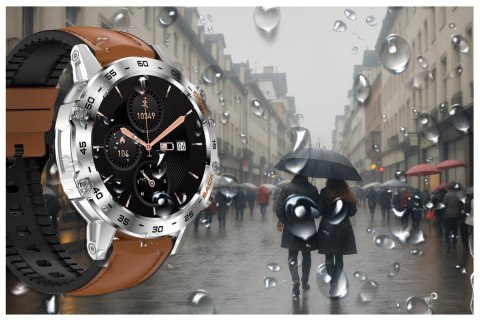 SMARTWATCH MĘSKI GRAVITY GT9-8 - WYKONYWANIE POŁĄCZEŃ, CIŚNIENIOMIERZ (sg021h) Gravity
