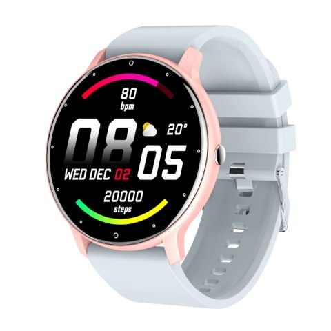SMARTWATCH UNISEX GRAVITY GT1-8 - PULSOMETR, WŁASNE TARCZE (sg015h) Gravity
