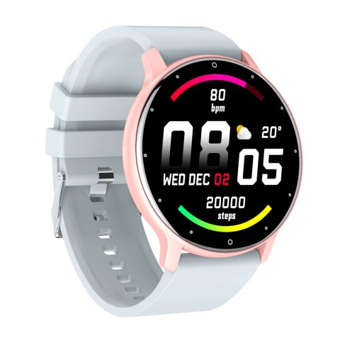 SMARTWATCH UNISEX GRAVITY GT1-8 - PULSOMETR, WŁASNE TARCZE (sg015h) Gravity