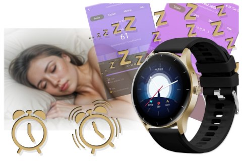 SMARTWATCH UNISEX GRAVITY GT2-3 - ROZMOWY BLUETOOTH, WŁASNE TARCZE (sg019c) Gravity
