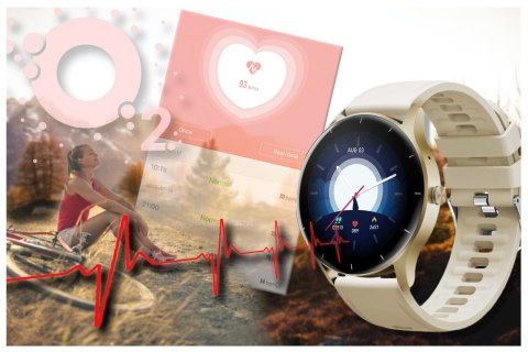 SMARTWATCH UNISEX GRAVITY GT2-4 - ROZMOWY BLUETOOTH, WŁASNE TARCZE (sg019d) Gravity