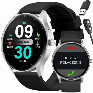 SMARTWATCH UNISEX GRAVITY GT2-6 - ROZMOWY BLUETOOTH, WŁASNE TARCZE (sg019f) Gravity