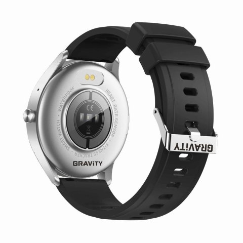 SMARTWATCH UNISEX GRAVITY GT2-6 - ROZMOWY BLUETOOTH, WŁASNE TARCZE (sg019f) Gravity