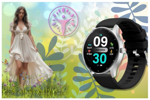 SMARTWATCH UNISEX GRAVITY GT2-6 - ROZMOWY BLUETOOTH, WŁASNE TARCZE (sg019f) Gravity