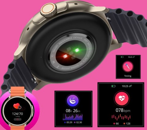 SMARTWATCH UNISEX Rubicon RNCF15 - BLUETOOTH CALL, ŁADOWANIE BEZPRZEWODOWE (sr057b) Rubicon