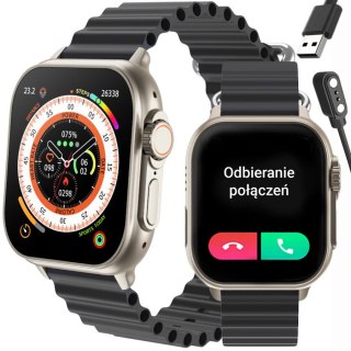 SMARTWATCH UNISEX Rubicon RNCF17 - BLUETOOTH CALL, ŁADOWANIE BEZPRZEWODOWE (sr059a) Rubicon