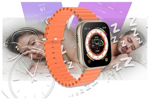 SMARTWATCH UNISEX Rubicon RNCF17 - BLUETOOTH CALL, ŁADOWANIE BEZPRZEWODOWE (sr059b) Rubicon