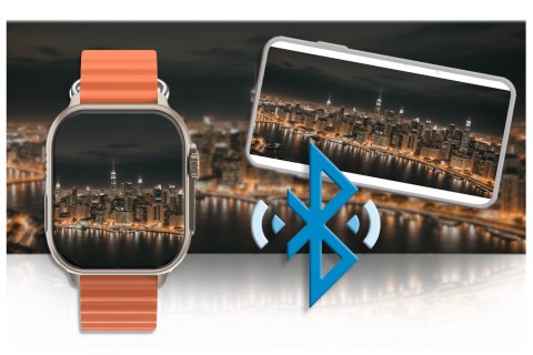 SMARTWATCH UNISEX Rubicon RNCF17 - BLUETOOTH CALL, ŁADOWANIE BEZPRZEWODOWE (sr059b) Rubicon