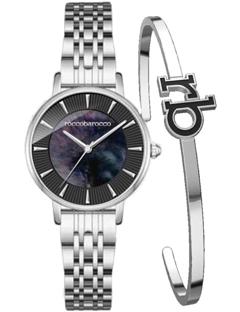 ZEGAREK DAMSKI ROCCOBAROCCO BOXSET RB.4659L-05M(zo506e) RoccoBarocco