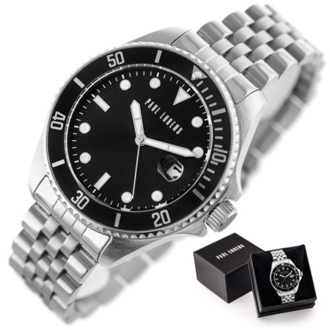 ZEGAREK MĘSKI PAUL LORENS - PL13030B-1C1 (zg350a) + BOX Paul Lorens