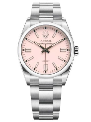 AUTOMATYCZNY ZEGAREK DONOVAL WATCHES PINK PANTHER DL0005 + BOX (zdo001e) Donoval