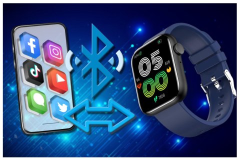 SMARTWATCH UNISEX GRAVITY GT3-5 - ROZMOWY BLUETOOTH, WŁASNE TARCZE (sg022e) Gravity