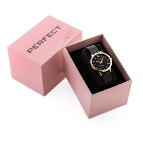 ZEGAREK DAMSKI PERFECT F202-10 (zp534c) + BOX Perfect