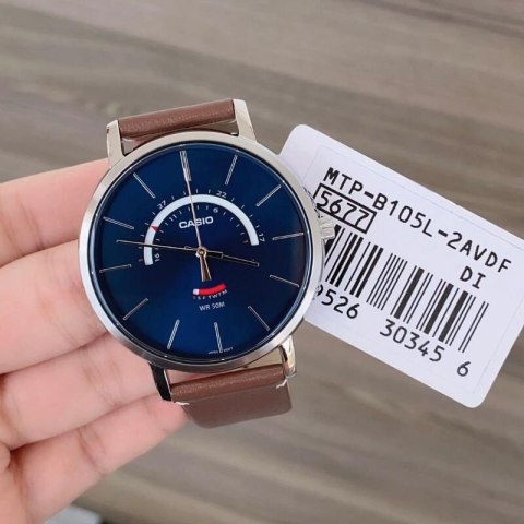 ZEGAREK MĘSKI CASIO MTP-B105L-2AV (zd181d) + BOX Casio