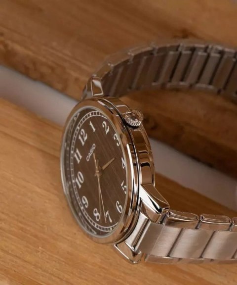 ZEGAREK MĘSKI CASIO MTP-E145D-5B1 (zd196b) + BOX Casio