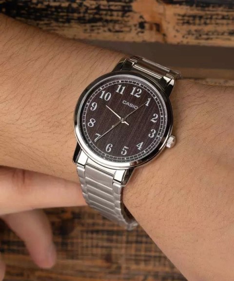 ZEGAREK MĘSKI CASIO MTP-E145D-5B1 (zd196b) + BOX Casio