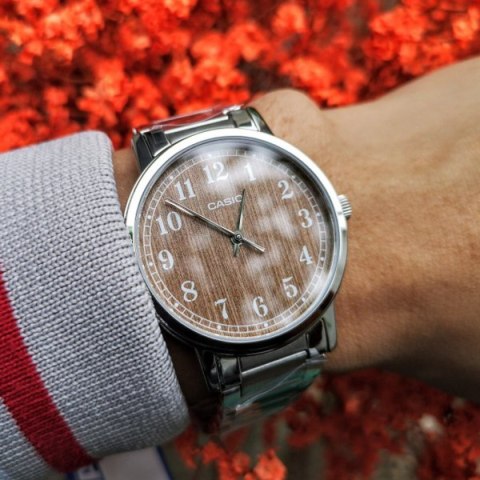 ZEGAREK MĘSKI CASIO MTP-E145D-5B2 (zd196a) + BOX Casio