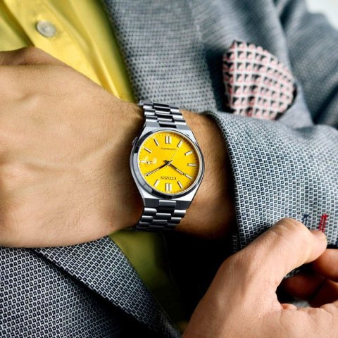 ZEGAREK MĘSKI CITIZEN Tsuyosa NJ0150-81Z - AUTOMAT SZAFIR Citizen