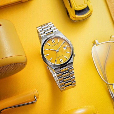 ZEGAREK MĘSKI CITIZEN Tsuyosa NJ0150-81Z - AUTOMAT SZAFIR Citizen