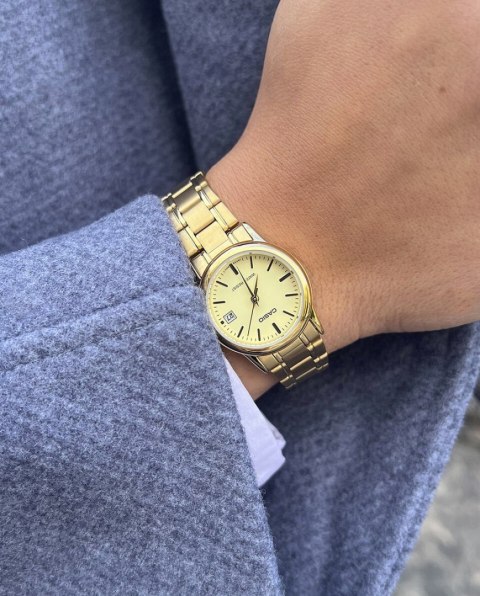 ZEGAREK DAMSKI CASIO LTP-V002G-9A (zd587h) + BOX Casio
