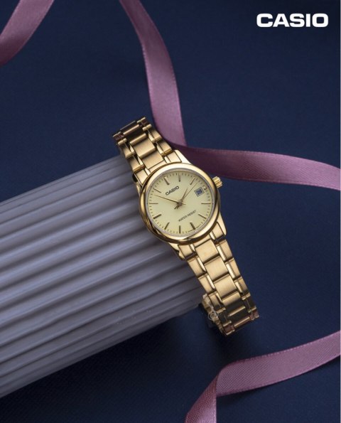 ZEGAREK DAMSKI CASIO LTP-V002G-9A (zd587h) + BOX Casio