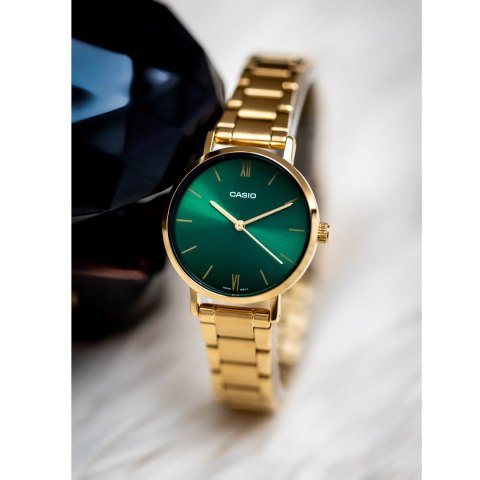 ZEGAREK DAMSKI CASIO LTP-VT02G-3A KLASYKA + BOX Casio
