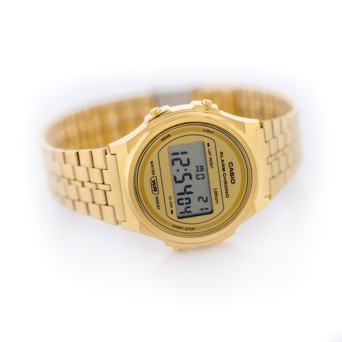 ZEGAREK DAMSKI CASIO Vintage Iconic A171WEG-9ADF + BOX Casio