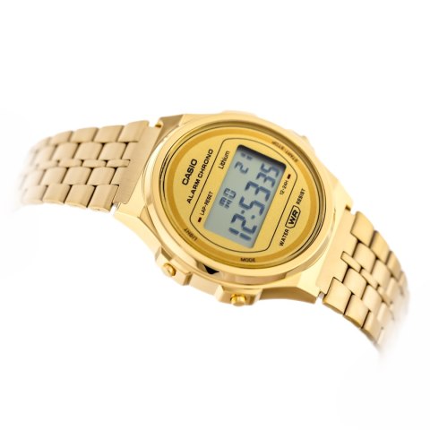 ZEGAREK DAMSKI CASIO Vintage Iconic A171WEG-9ADF + BOX Casio