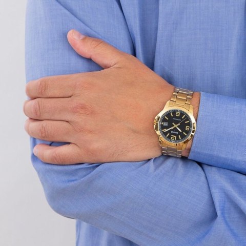 ZEGAREK MĘSKI CASIO MTP-V004G-1B (zd047h) + BOX Casio