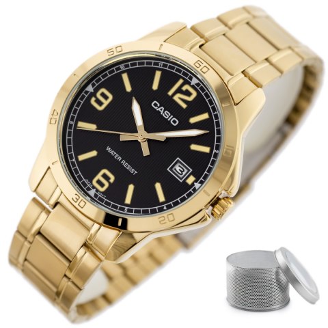 ZEGAREK MĘSKI CASIO MTP-V004G-1B (zd047h) + BOX Casio