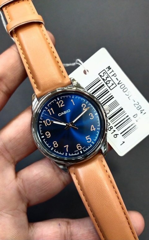 ZEGAREK MĘSKI CASIO MTP-V005L-2B4 (zd066i) + BOX Casio