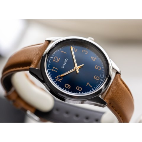ZEGAREK MĘSKI CASIO MTP-V005L-2B4 (zd066i) + BOX Casio