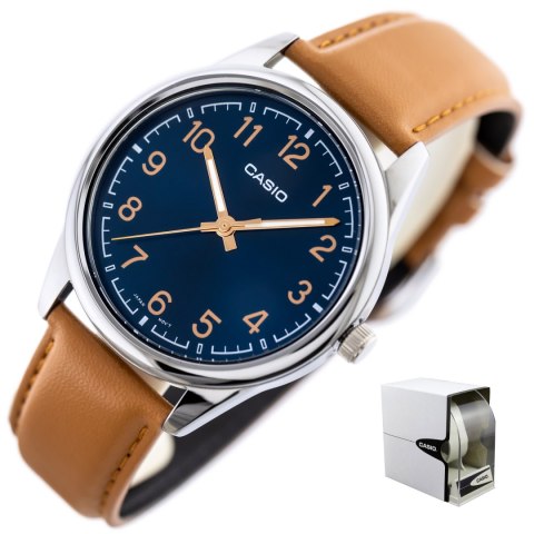 ZEGAREK MĘSKI CASIO MTP-V005L-2B4 (zd066i) + BOX Casio