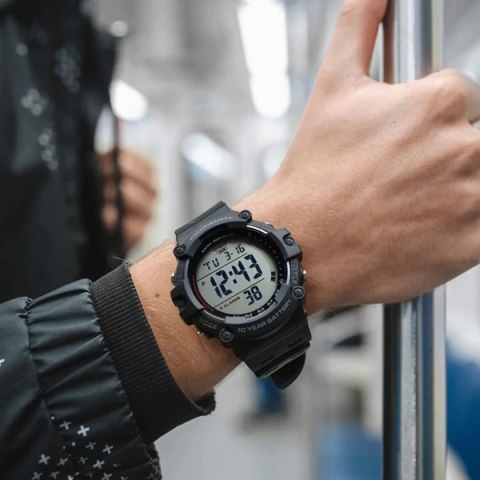 ZEGAREK MĘSKI CASIO SPORT ILLUMINATOR AE-1500WH-1A + BOX Casio