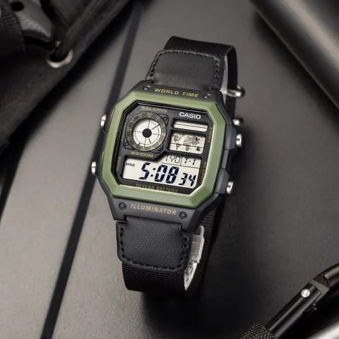 ZEGAREK MĘSKI CASIO Sports AE-1200WHB-1B + BOX (zd146d) Casio