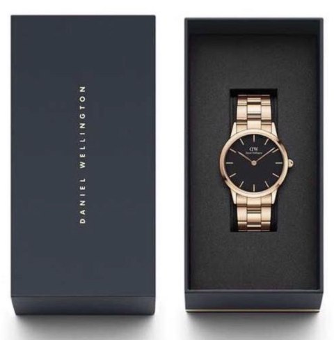 ZEGAREK MĘSKI DANIEL WELLINGTON Iconic Link Grey DW00100332 (zw003a) Daniel Wellington
