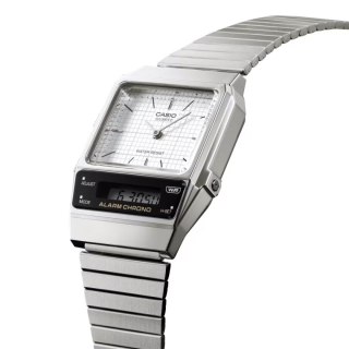 ZEGAREK UNISEX CASIO Vintage Dual Time AQ-800E-7A + BOX Casio