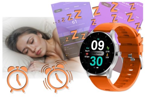 SMARTWATCH UNISEX GRAVITY GT2-8 - ROZMOWY BLUETOOTH, WŁASNE TARCZE (sg019h) Gravity