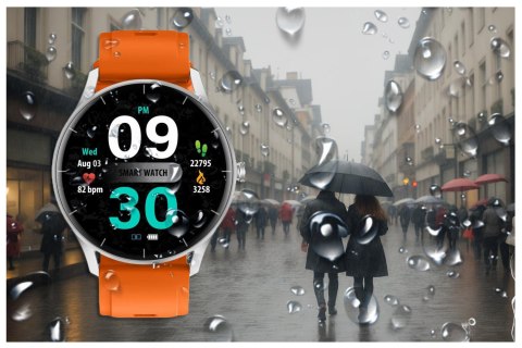 SMARTWATCH UNISEX GRAVITY GT2-8 - ROZMOWY BLUETOOTH, WŁASNE TARCZE (sg019h) Gravity