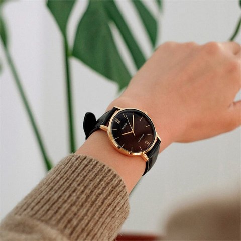 ZEGAREK DAMSKI CASIO LTP-VT01GL-1B + BOX (zd634a) Casio