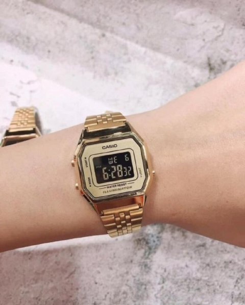 ZEGAREK DAMSKI CASIO VINTAGE LA680WGA-9B + BOX Casio