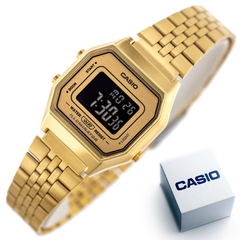 ZEGAREK DAMSKI CASIO VINTAGE LA680WGA-9B + BOX Casio