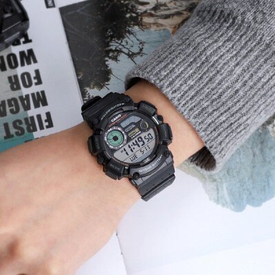 ZEGAREK MĘSKI CASIO Digital Moonphase WS-1500H-1A + BOX Casio