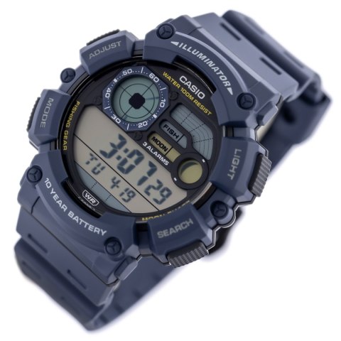ZEGAREK MĘSKI CASIO Digital Moonphase WS-1500H-2AVEF + BOX Casio