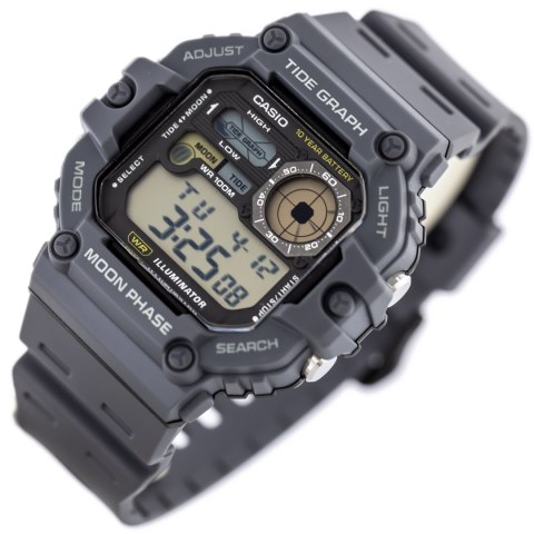 ZEGAREK MĘSKI CASIO Digital Moonphase WS-1700H-8AV + BOX Casio