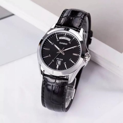 ZEGAREK MĘSKI CASIO MTP-1370L-1A (zd116b) + BOX Casio