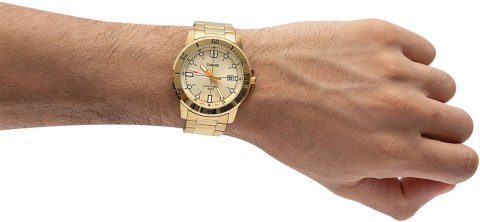ZEGAREK MĘSKI CASIO MTP-VD01G-9E (zd185d) + BOX Casio