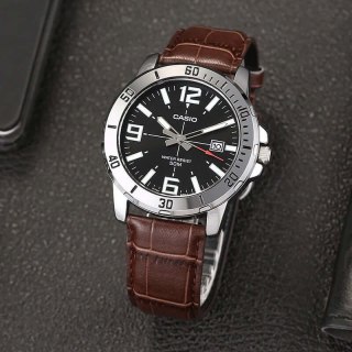 ZEGAREK MĘSKI CASIO MTP-VD01L-1BV (zd169c) + BOX Casio